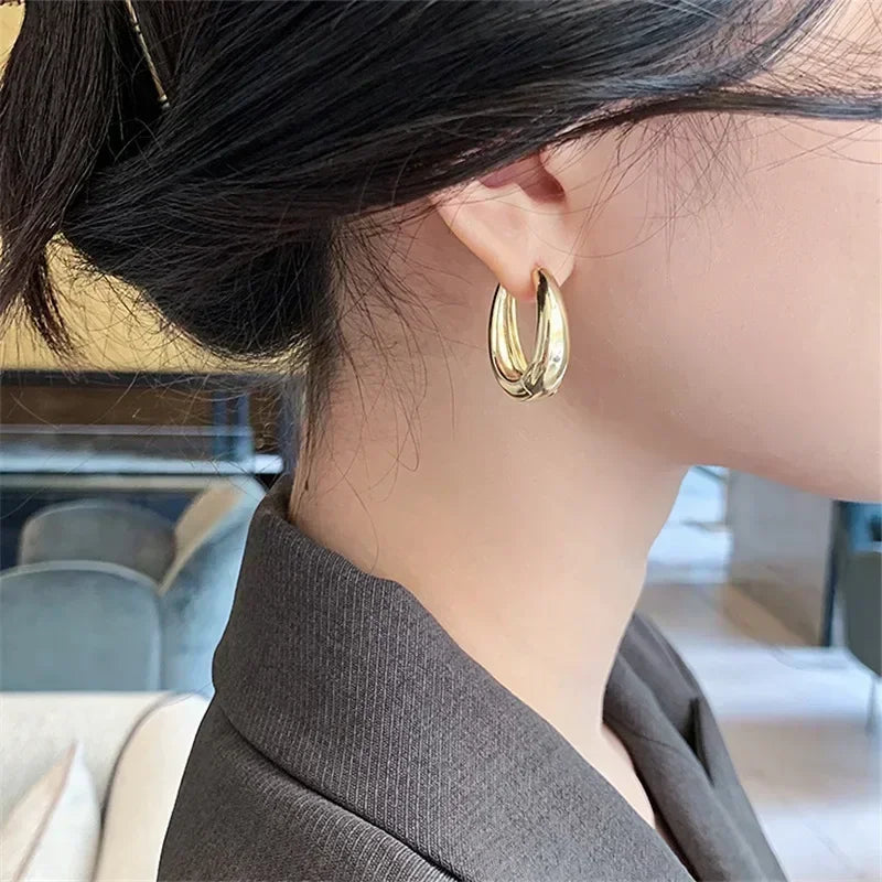 Vintage Fashion Hoop Earring